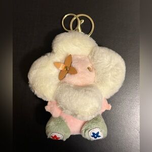 Fashion Vivienne Plush Bag Charm Keychain